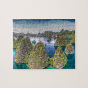 Wayag Island landscape, Indonesia Jigsaw Puzzle
