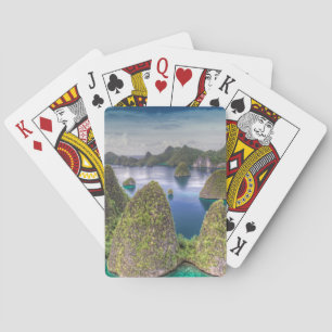 Wayag Island landscape, Indonesia Playing Cards