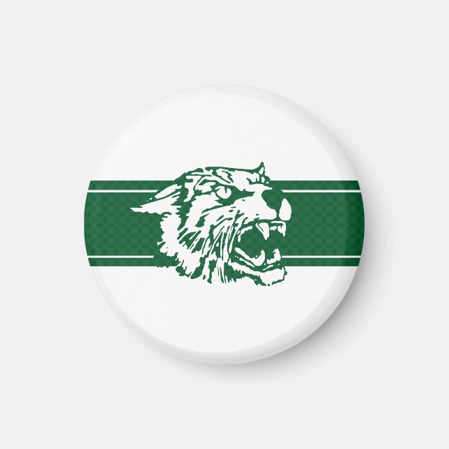 Wayland Union Wildcats #7 Magnet (Front)