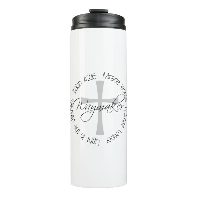 Waymaker Isaiah 42:16 Thermal Tumbler (Front)