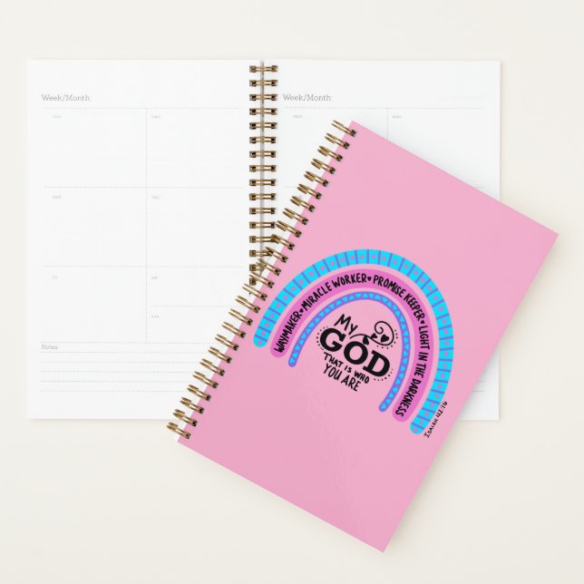 Waymaker Miracle Worker My God That Is Who You Are Planner (Display)