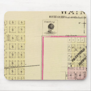 Wayne, Nebraska Mouse Pad