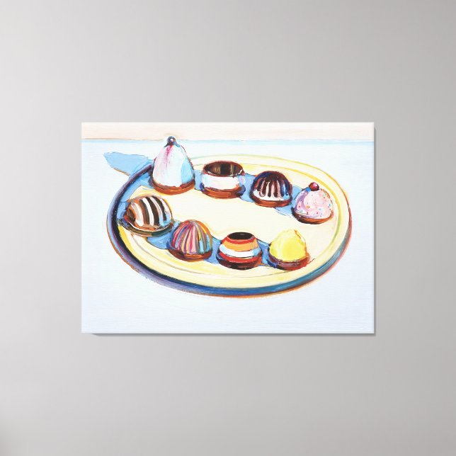 wayne thiebaud canvas print (Front)