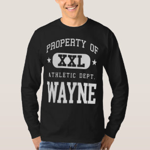 Wayne XXL Athletic School Property T-Shirt
