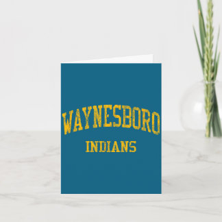Waynesboro high school hs waynesboro pa vintage card