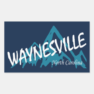 Waynesville North Carolina Mountains Sticker