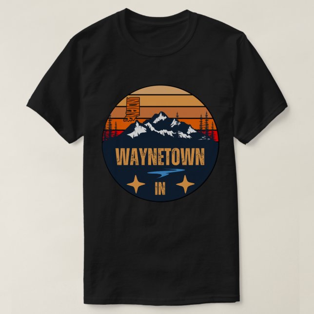 Waynetown, Indiana T-Shirt (Design Front)
