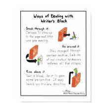 Ways of Dealing with Writer’s Block Print
