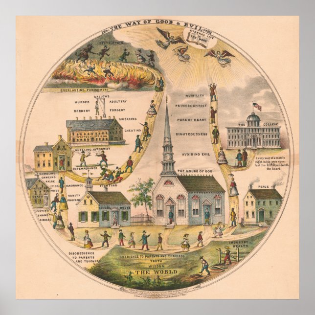 "Ways of Good & Evil" Poster (Front)