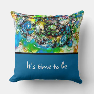 Ways Of Life - Neurographic Art 7 Throw Pillow