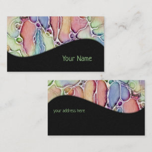 Ways Of Life - Neurographic Art Pattern 1 Business Card