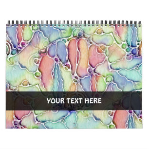Ways Of Life - Neurographic Art Pattern 1 Calendar