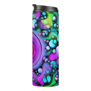 Ways Of Life - Neurographic Art Pattern 2 Thermal Tumbler