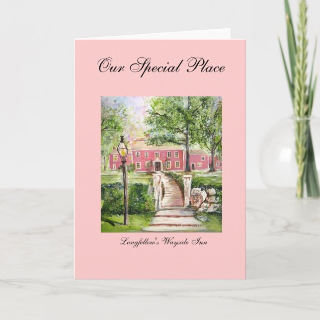 Wayside Inn - Our Special Place Greeting Card (Front)