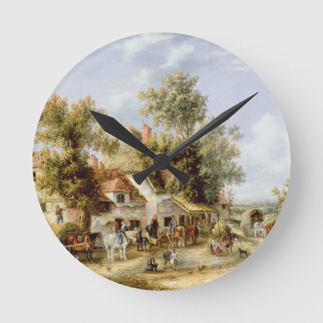 Wayside Inn Round Clock (Front)