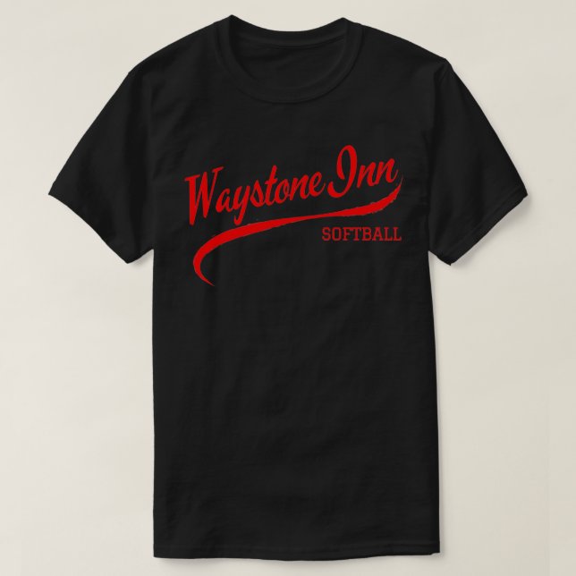Waystone Inn Softball Parody Design Kingkiller Chr T-Shirt (Design Front)