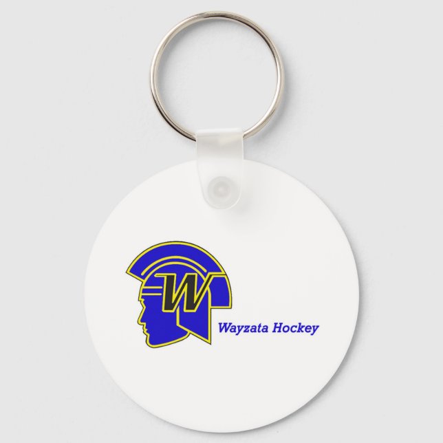 Wayzata Hockey Keychain (Front)