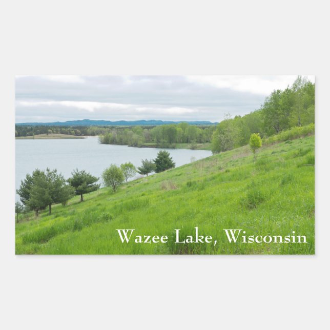 Wazee Lake Scenic Overlook Sticker (Front)