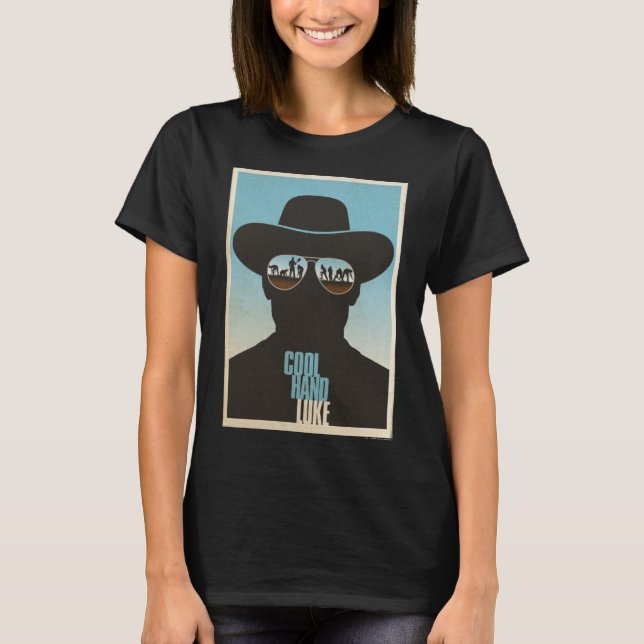 WB100 Cool Hand Luke Prison Life Aviator s Silhoue T-Shirt (Front)