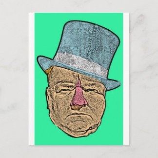 WC Fields Postcard