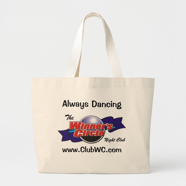 WC Jumbo Tote Bag "Always Dancing" (Front)