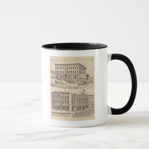 WC Simond's' Block in Brandon Mug