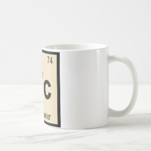 Wc - Wine Cooler Chemistry Periodic Table Symbol Coffee Mug