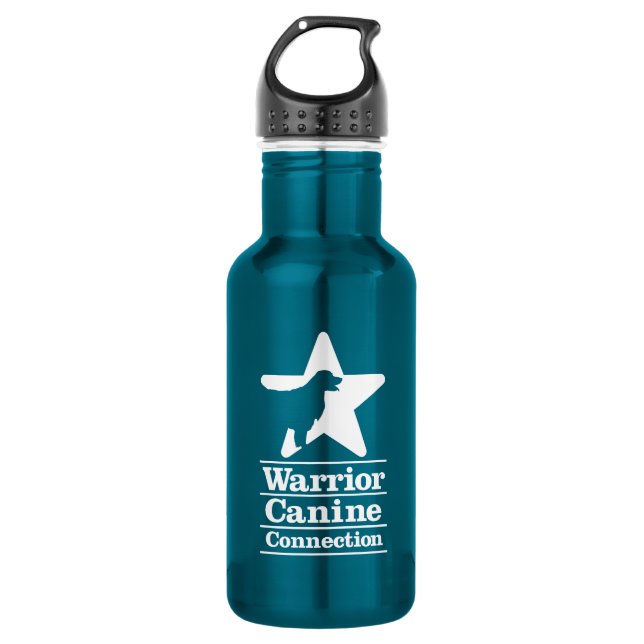 WCC navy 532 Ml Water Bottle (Front)