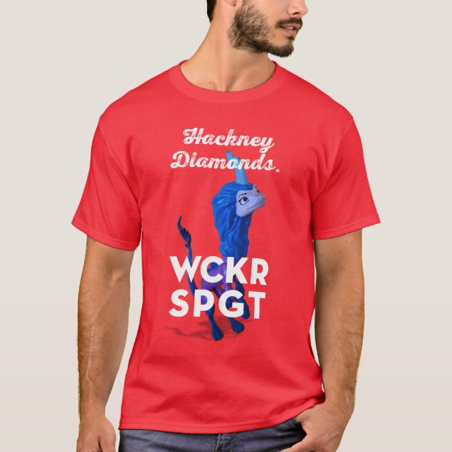 Wckr Spgt "Hackney Diamonds". T-shirt (Devant)