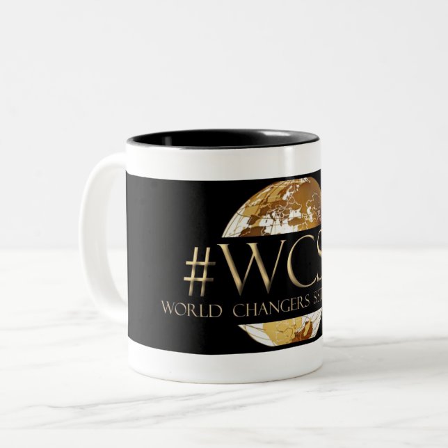 WCST World Changers Sister Tribe(TM) Black 11 oz Two-Tone Coffee Mug (Front Left)