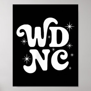 Wdnc We Do Not Care Club Gift Women Menopause Hot Poster