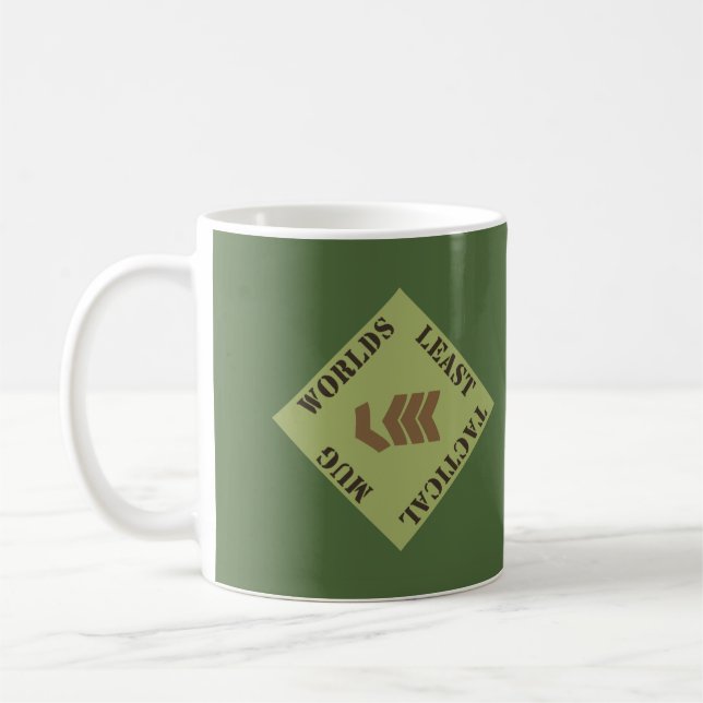 WDYHC No 2b, Tactical Flash subdued Coffee Mug (Left)