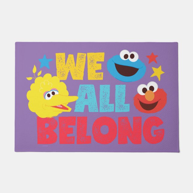 We All Belong Stars Doormat (Front)