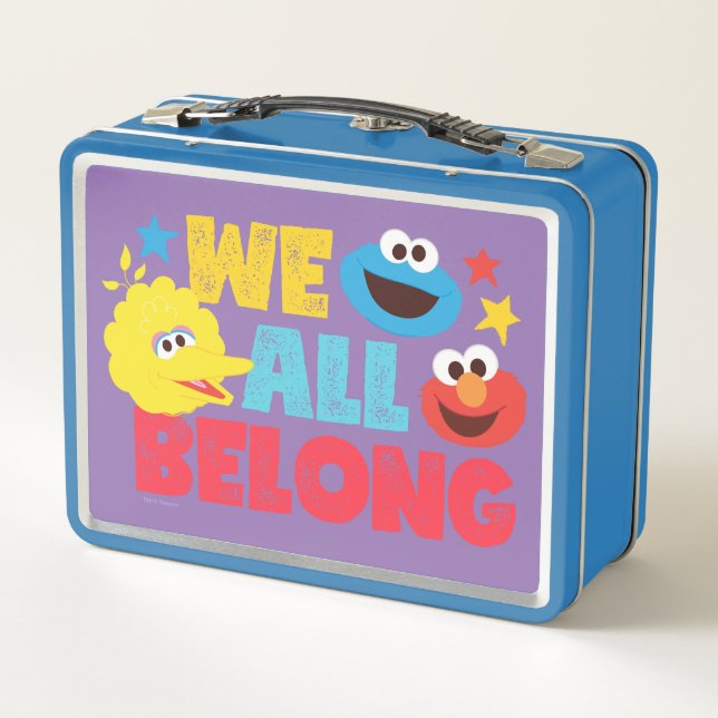 We All Belong Stars Metal Lunch Box (Back)