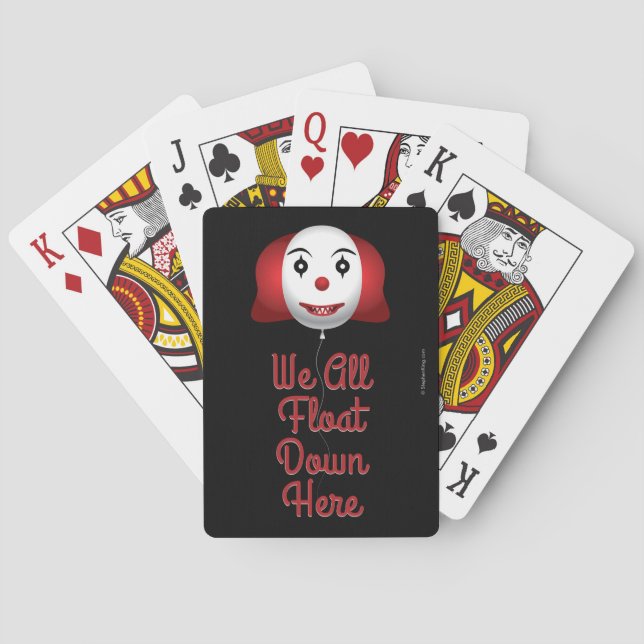 We All Float Down Here Playing Cards (Back)