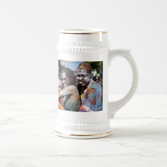 we all go to heaven beer stein (Right)