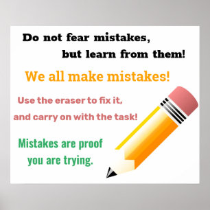 We All Make Mistakes Poster