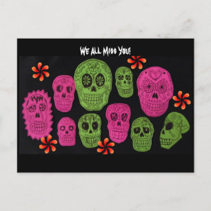 We All Miss You! Postcard