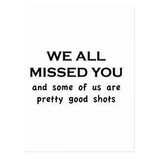 We Miss You Postcards, We Miss You Post Card Templates