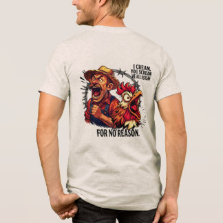 We all scream for no reason - Tri-Blend shirt