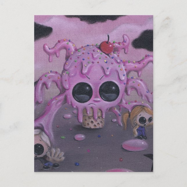 we all scream postcard (Front)