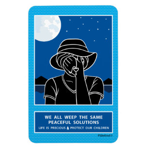 We All Weep The Same 1_Flexible Magnet 4"x6"