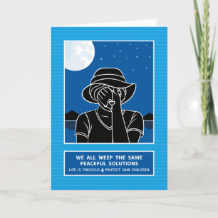 We All Weep The Same 1_Greeting Card