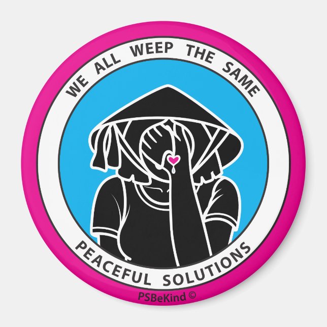 We All Weep The Same 4 Pink_3” Magnet (Front)