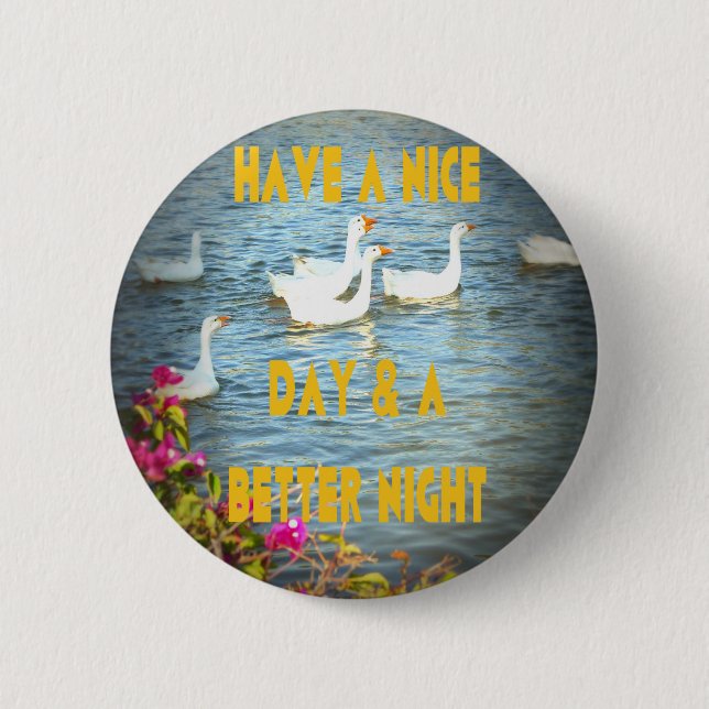 We always leave our customers happy & satisfied. 2 inch round button (Front)
