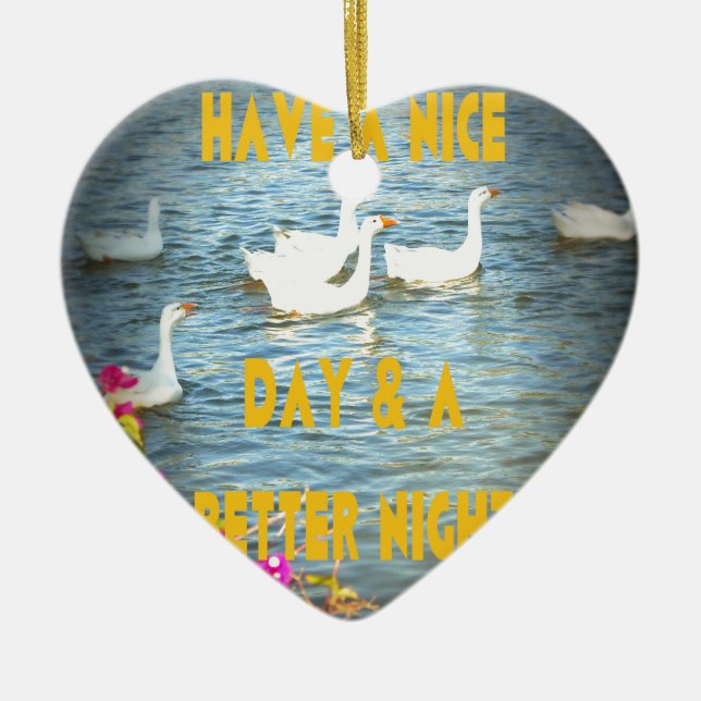 We always leave our customers happy & satisfied. ceramic ornament (Front)