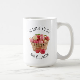 WE APPRECIATE YOU Teacher Appreciation Coffee Mug