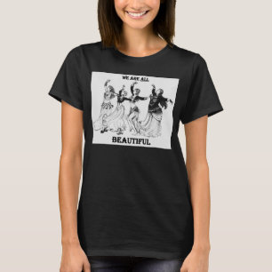 "We are All Beautiful" Plus-Size V-Neck T-Shirt