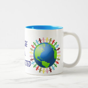 We Are All Connected mug