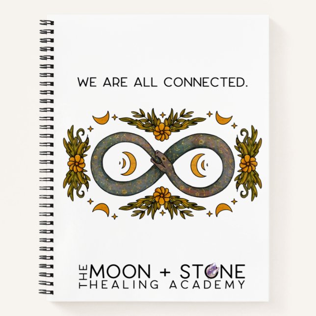 We are all Connected Notebook (Front)